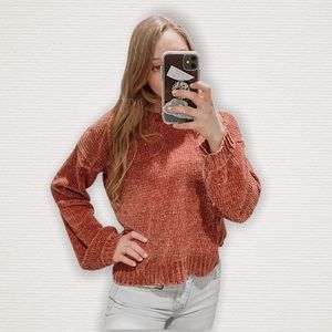 🌸3/$25: Burnt Orange Sweater